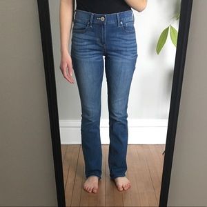 EXPRESS Barely Boot Mid Rise Jean 2 Regular
